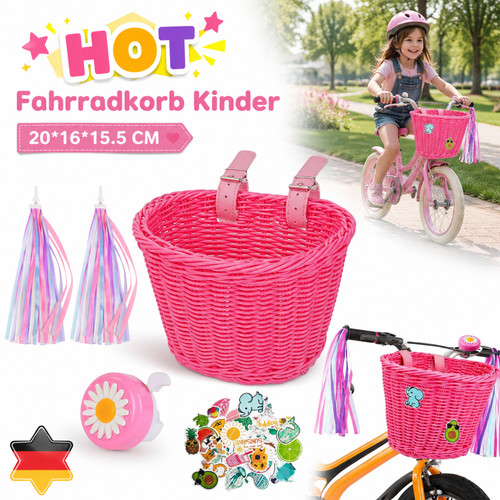 Fahrradkorb geflochten - fahrradkorb,