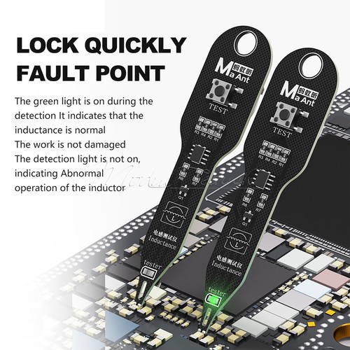 Inductance tester motherboard - tester,