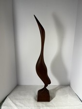 Danish Modern Teak Wood Egret