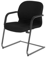 Wilkhahn Besucherstuhl Freischwinger FS schwarz 