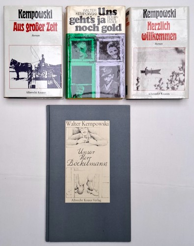 Walter kempowski konvolut - walter, 4