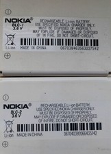 Original Nokia Akku BLC-1 + BLC-2 für 3310 3330 3510 3410 3510i 5510 6810 6650