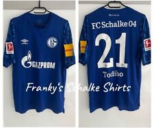 Matchworn FC Schalke 04 Spielertrikot Jean Claire Todibo