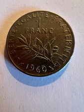 Französische 1 Franc Münze