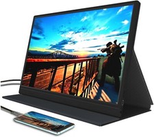 Denver PMO-15601 39.6 cm (15.6 Zoll) tragbarer LED-Monitor Portables Display