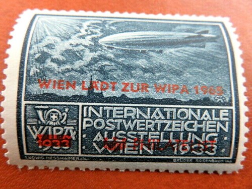 Wipa luftschiff vignette blau - ,