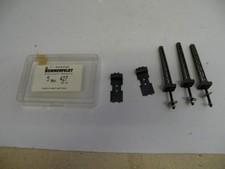 Sommerfeldt N Art. 427 - 3 x Abspannmast schwarz 62 mm OVP NEUWERTIG