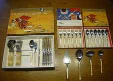 Besteck Wirths Toledo 18/8 Patent Hartvergoldet 34 Teile TOP