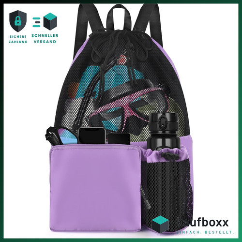 Schwimmtasche mesh rucksack - schwimmtasche, mesh-rucksack