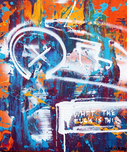 Gemälde abstrakte kunst - abstrakte,