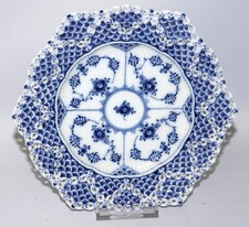 Royal Copenhagen Dessertteller Musselmalet Vollspitze Blau  Nr. 1094 D. 21,0 cm