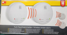 2 Profi Funk Rauchmelder 85dB