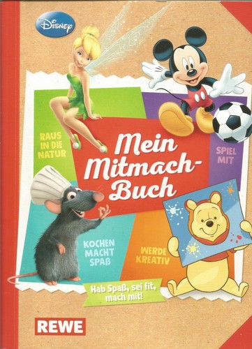Rewe disney mein mitmachbuch - mein,