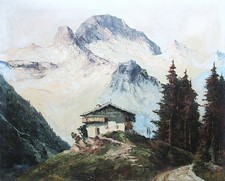 Ölgemälde Willy Jäger