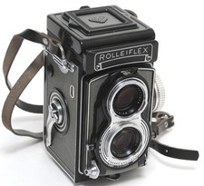 @ Rolleiflex T gray TLR 120
