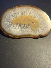 polierte Achat Scheibe