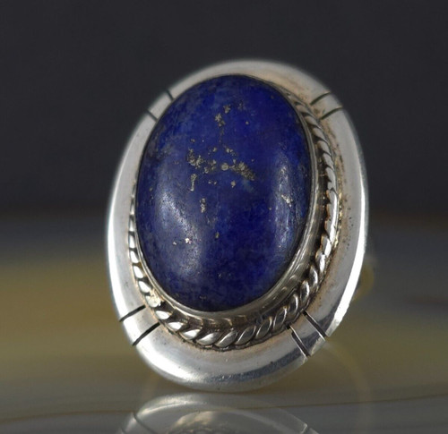 Ring silber 925 lapislazuli - silber,