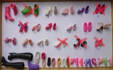 Barbie Schuhe, noch 12  Paar