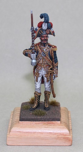 Französischer tambourmajor - französischer,