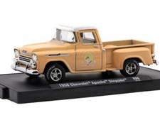 CHEVROLET Apache Stepside - 1958 - peach - M2 1:64