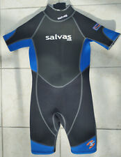 Tauchanzug 3mm Kid-M Salvas sub blau-schwarz Neopren Polyester