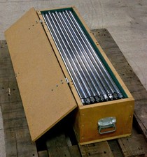 Eine Kiste Mero M12 Stangen (90 Stück) chrom gebraucht