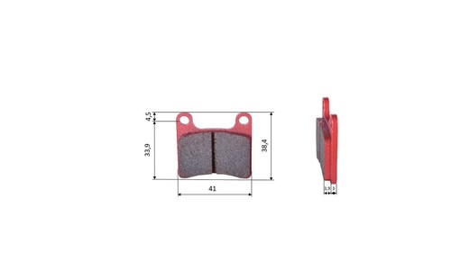 Pastiglie dei freni - (set, di