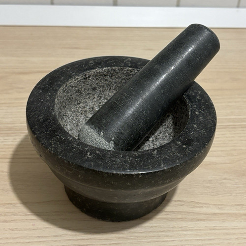 Mörser stößel aus - mörser, stein