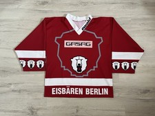 DEL Eishockey Trikot Eisbären Berlin EHC Dynamo Retro Shirt Jersey Rot