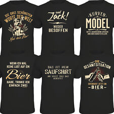 Bier T-Shirt lustige Sprüche