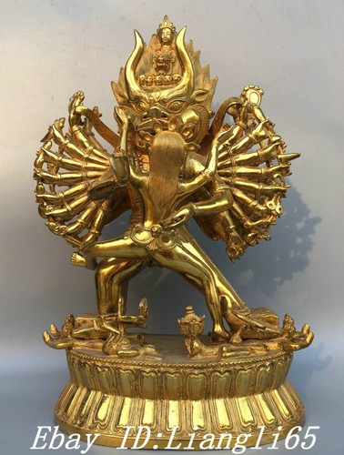 Old tibet brozne 24k - old,