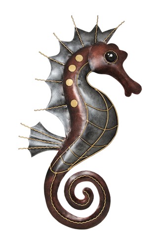 Wanddeko seepferd seepferdchen - wanddeko,