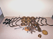 Riesenkonvolut Lampenersatzteile Ersatzteile f. Lampen Halterungen Fassungen usw