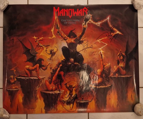 Manowar plakat 1992 super - 1992,,