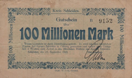Schleiden kreis 100 - kreis,
