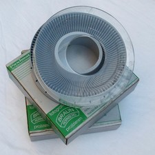 Braun Paximat 100 S Set 2x Shops für 100 Dias 5x5