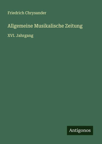 Friedrich chrysander - chrysander, |