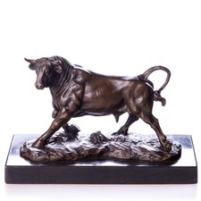 Bronze Skulptur Stier Art