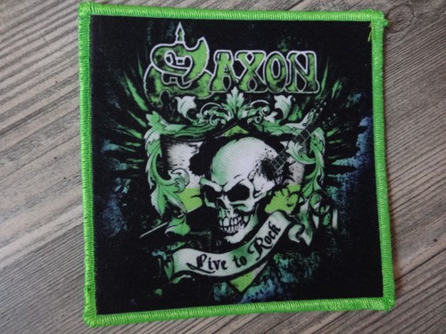 Saxon patch heavy metal nwobhm - patch,