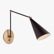 Clemente Doppelarm Bibliothek Wandleuchte Beleuchtung Wandleuchte