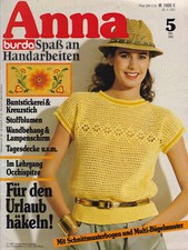 Anna Handarbeiten,  05-1985 -  Zustand gut vollständig