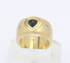 Ring 18 kt 18k 750 er Gelb