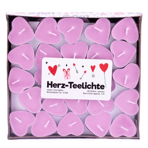 Pajoma love teelichte rosa - pajoma®,