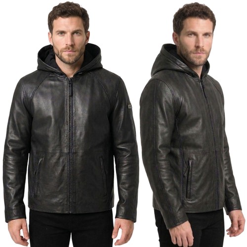Tazzio lederjacke herren - tazzio, mit