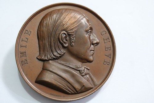 Große bronzemedaille 1850 - große,