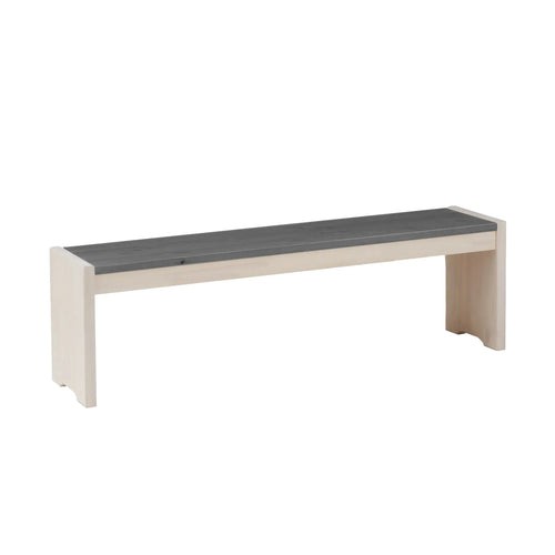 Sitzbank kiefer massiv - sitzbank,