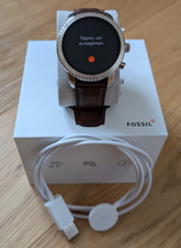Fossil Smart Watch Q Explorist 3.Gen Leder Armband Braun