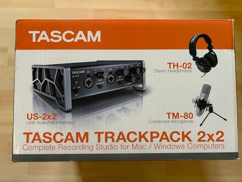 Tascam audio aunahme - tascam, set