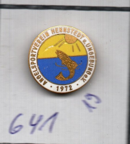 Anstecknadel angelverein - anstecknadel, ca