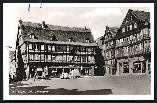 Ansichtskarte alsfeld - ansichtskarte,